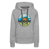 Premium Women's North Dakota Hoodie - heather grey