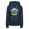 Premium Women's North Dakota Hoodie - navy