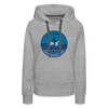Premium Women's Oklahoma Hoodie - heather grey