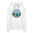 Premium Women's North Carolina Hoodie - white