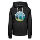 Premium Women's North Carolina Hoodie - black
