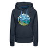 Premium Women's North Carolina Hoodie - navy