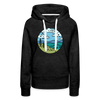 Premium Women's North Carolina Hoodie - charcoal grey