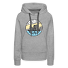 Premium Women's Ohio Hoodie - heather grey