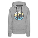 Premium Women's Ohio Hoodie - heather grey