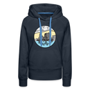 Premium Women's Ohio Hoodie - navy