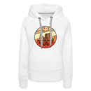 Premium Women's Ohio Hoodie - white