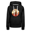 Premium Women's Ohio Hoodie - charcoal grey