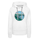 Premium Women's Oregon Hoodie - white