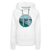 Premium Women's Oregon Hoodie - white