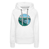 Premium Women's Oregon Hoodie - white