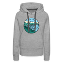 Premium Women's Oregon Hoodie - heather grey