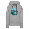 Premium Women's Oregon Hoodie - heather grey