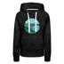 Premium Women's Oregon Hoodie - charcoal grey