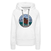 Premium Women's Rhode Island Hoodie - white