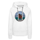 Premium Women's Rhode Island Hoodie - white