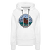 Premium Women's Rhode Island Hoodie - white