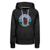 Premium Women's Rhode Island Hoodie - black