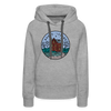 Premium Women's Rhode Island Hoodie - heather grey