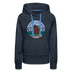 Premium Women's Rhode Island Hoodie - navy