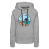 Premium Women's South Carolina Hoodie - heather grey