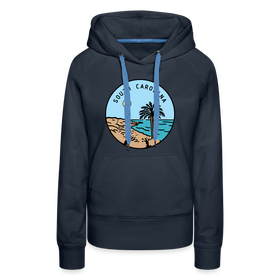 Premium Women's South Carolina Hoodie - navy