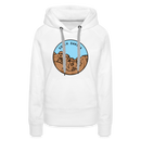 Premium Women's South Dakota Hoodie - white
