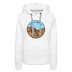 Premium Women's South Dakota Hoodie - white