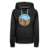 Premium Women's South Dakota Hoodie - black