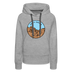 Premium Women's South Dakota Hoodie - heather grey
