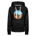 Premium Women's South Dakota Hoodie - charcoal grey