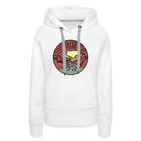 Premium Women's Tennessee Hoodie - white