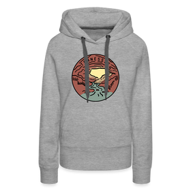 Premium Women's Tennessee Hoodie - heather grey