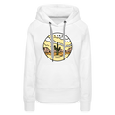 Premium Women's Texas Hoodie - white