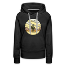 Premium Women's Texas Hoodie - black