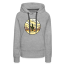 Premium Women's Texas Hoodie - heather grey
