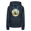 Premium Women's Texas Hoodie - navy
