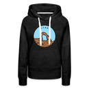 Premium Women's Utah Hoodie - charcoal grey
