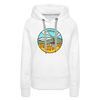 Premium Women's Vermont Hoodie - white
