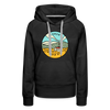 Premium Women's Vermont Hoodie - black