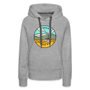 Premium Women's Vermont Hoodie - heather grey