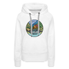 Premium Women's Virginia Hoodie - white