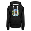 Premium Women's Virginia Hoodie - charcoal grey