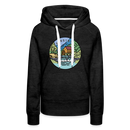 Premium Women's Virginia Hoodie - charcoal grey