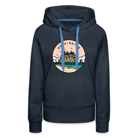 Premium Women's Washington Hoodie - navy