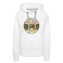 Premium Women's West Virginia Hoodie - white
