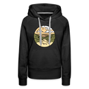 Premium Women's West Virginia Hoodie - black