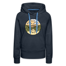 Premium Women's West Virginia Hoodie - navy