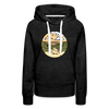 Premium Women's West Virginia Hoodie - charcoal grey