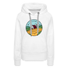 Premium Women's Wisconsin Hoodie - white